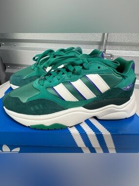 adidas Retropy F90 "Collegiate & Semi Court Green" size 7.5 ID4365 NWT